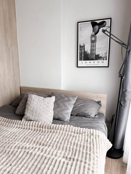 🏷️ P-9590 | Modiz Sukhumvit 50 Minimal Warm Tone Near BTS On Nut 16,000 THB | Line ID: @easycondoplus | 099-229-6397