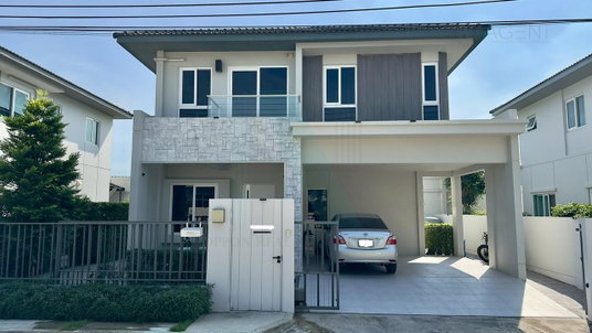📌 For Sell House MANTANA 2 MOTORWAY - NEW KRUNGTHEPKREETHA 2-story 3 bedroom 3 bathroom