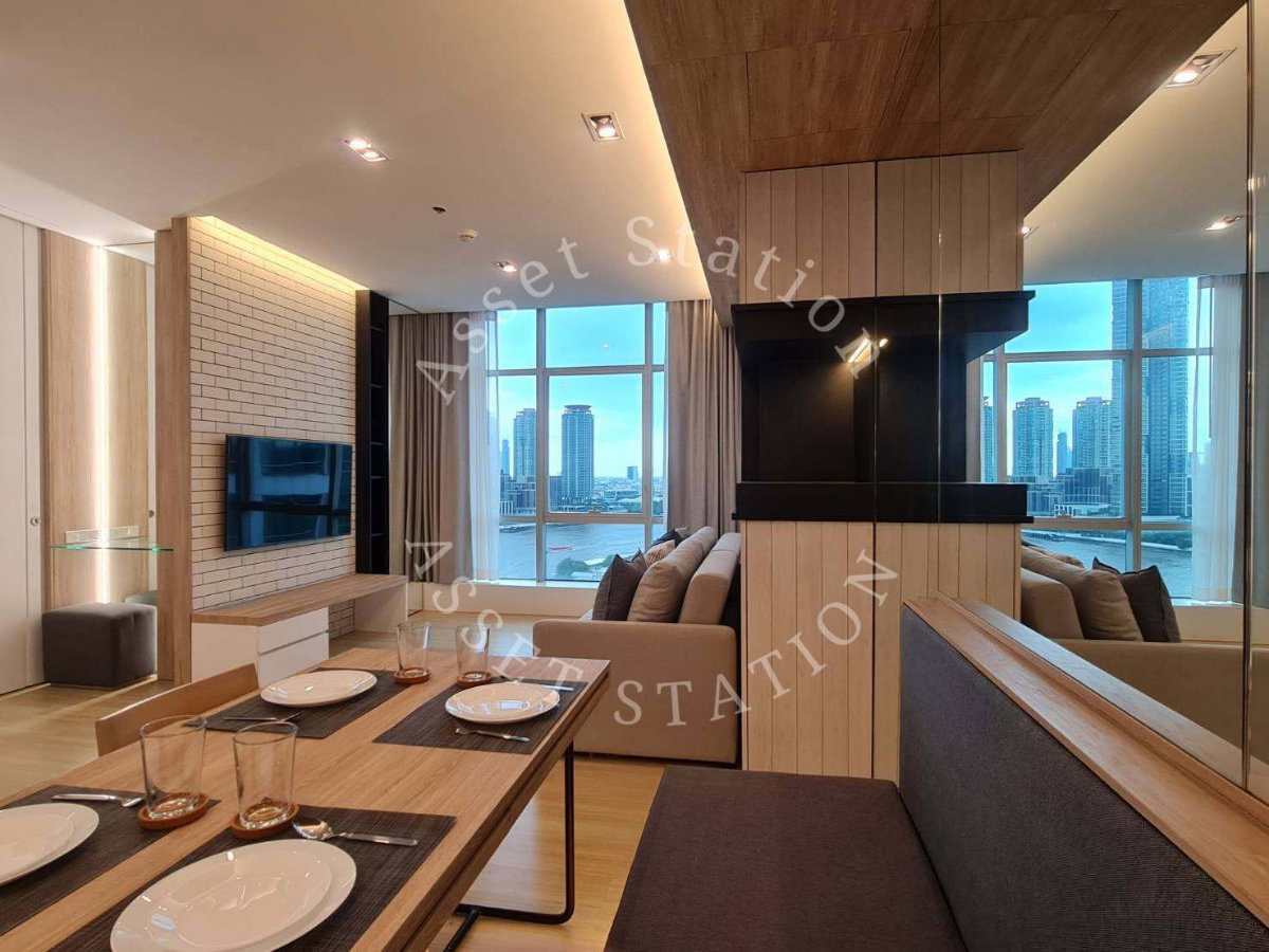 รูป Baan Sathorn Chaophraya | วิวแม่น้ำเจ้าพระยา ใกล้ ICON SIAM - รูปที่ 3/16