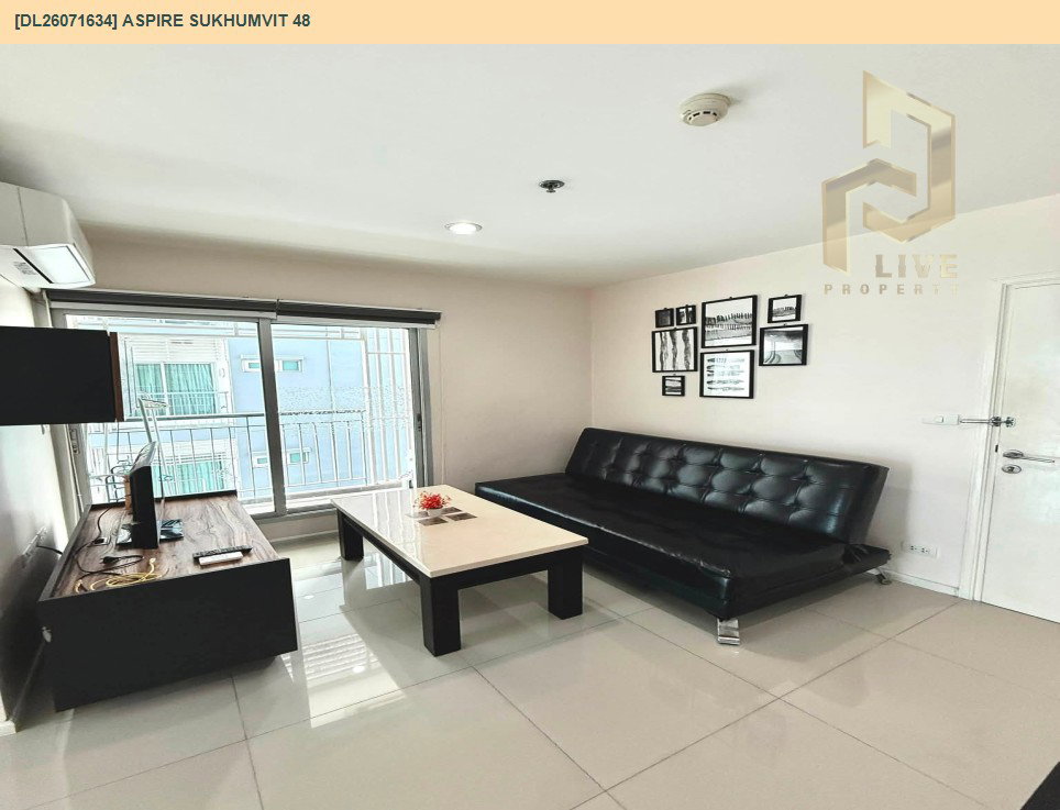 รูป DL26071634 ให้เช่าคอนโด แอสปาย สุขุมวิท 48 (Aspire Sukhumvit 48) ใกล้ BTS พระโขนง พร้อมเข้าอยู่ โทรด่วน 0614453194 LineID @952jdxxk - รูปที่ 2/8