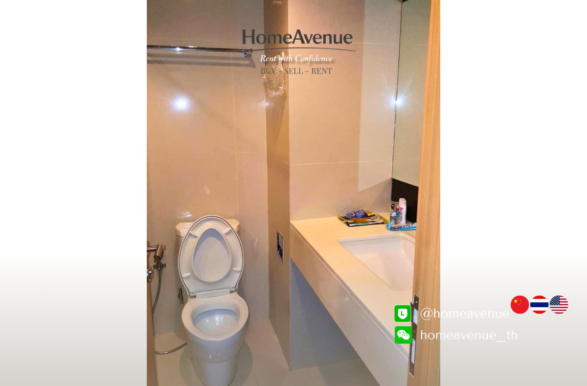 picture ✨ 1 Bedroom 🚇 Near MRT Huai Khwang💥📲 Line: @homeavenue ⭐HA-153 - 10/10