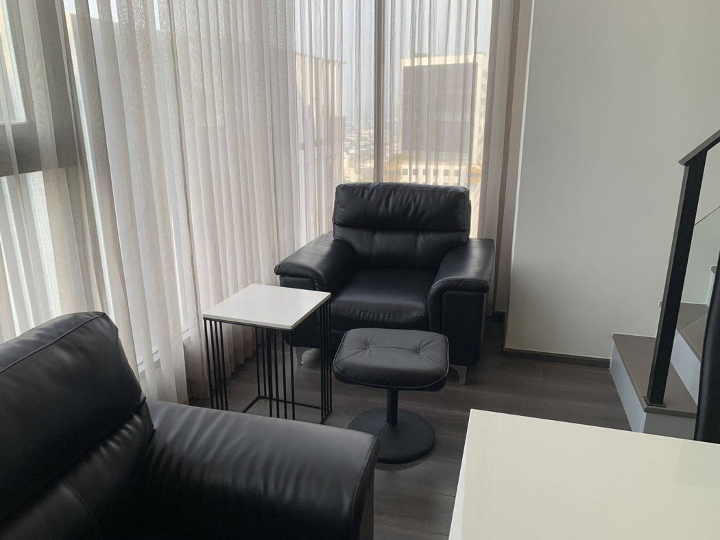 picture Condo for rent, Knightsbridge Space Ratchayothin, near BTS Phahonyothin 24, duplex, 2 floors, 80 sq m, 31st floor. - 4/9