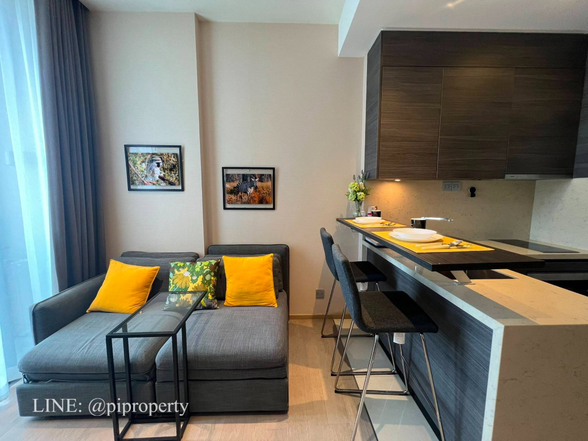 รูป ให้เช่าห้องชุด 1 ห้องนอน ตกแต่งครบครัน ที่ Esse Asoke ชั้นสูง มีเครื่องซักผ้าและเครื่องอบผ้า ทำเลดีเยี่ยม ย่านอโศก ใจกลางกรุงเทพฯ - รูปที่ 18/32
