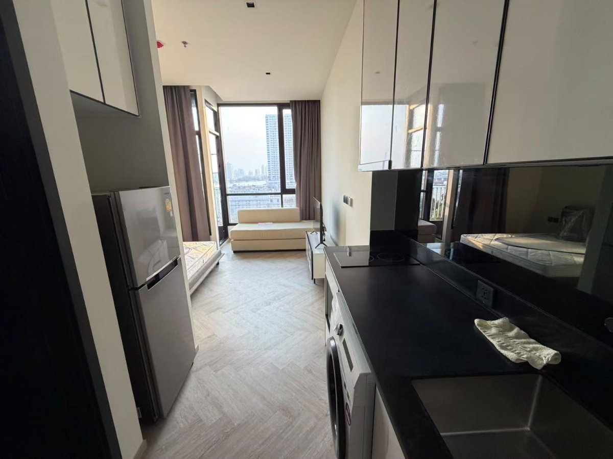 รูป 🌳🌳For rent Chapter Charoennakhon–Riverside condo 🌳🌳 ห้องสวย พร้อมอยู่ แต่งสวย จัดเต็ม มีหลายห้องให้เลือกชม ID LINE : @190evxgl - รูปที่ 4/11