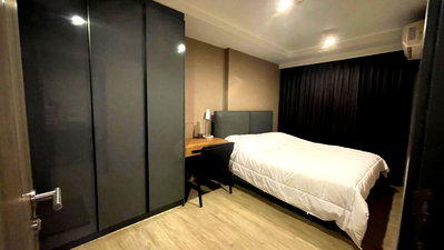 คอนโดให้เช่า : 🏷️ P-1393 | Maestro 02 Ruamrudee | 1 นอน 33 ตร.ม. ชั้น 3 | เครื่องซักผ้า แต่งครบ