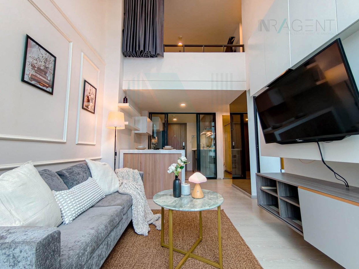 picture 🔺 For Rent Condo KNIGHTSBRIDGE PHAHOLYOTHIN INTERCHANGE Building B, Floor 14,Duplex, Room size 50 sqm - 3/8