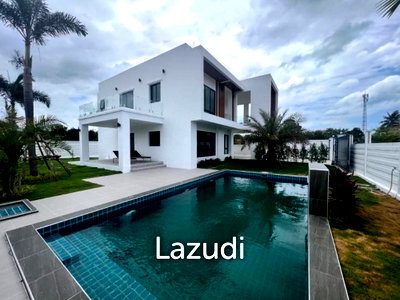 Houses for sale Hua Hin Soi 112 : SOI 102 : 2 storey luxury 4 bed pool villa