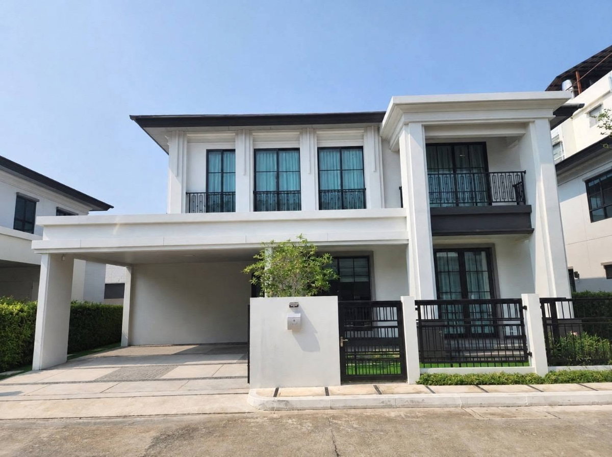 รูป ให้เช่า บ้านเดี่ยว เศรษฐสิริ บางนา-สุวรรณภูมิ พร้อมเข้าอยู่ (H6939) - รูปที่ 1/17