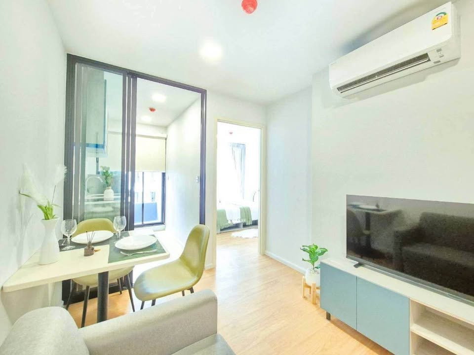รูป 🔥 Atmoz Kanaal Rangsit ห้องสวย 1 ห้องนอน ชั้น 6 ใกล้ ม.กรุงเทพ รังสิต เพียง 13,000 บาท/เดือน พร้อมเข้าอยู่! 🌿🏙️ - รูปที่ 6/11
