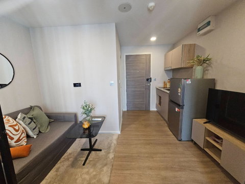 🎈#MT2607_172🎈💥ด่วน💥ว่างชัวร์ รีบคลิก ก่อนหลุดมือ‼️ 𝗙𝗼𝗿 𝗥𝗲𝗻𝘁 1️⃣5️⃣k.🔥ใกล้ MRT ห้วยขวาง  คอนโด แอทโมซ รัชดา–ห้วยขวาง