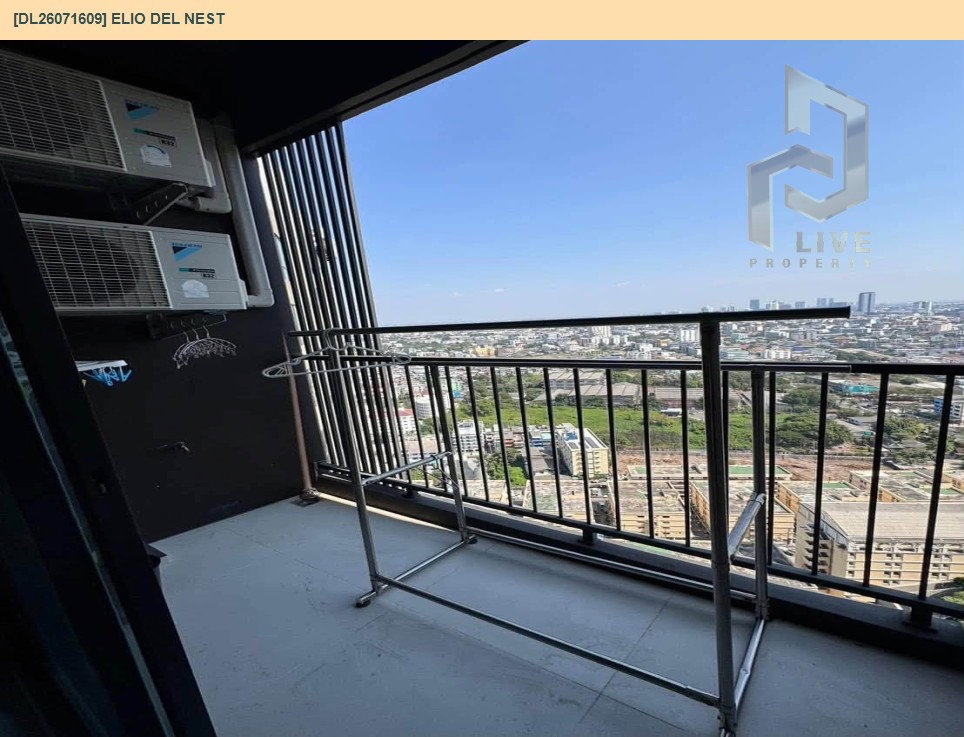 รูป DL26071609 ให้เช่าคอนโด เอลลิโอ เดล เนสท์ (Elio Del Nest) ใกล้ BTS อุดมสุข พร้อมเข้าอยู่ โทรด่วน 0653619502 LineID @952jdxxk - รูปที่ 7/7