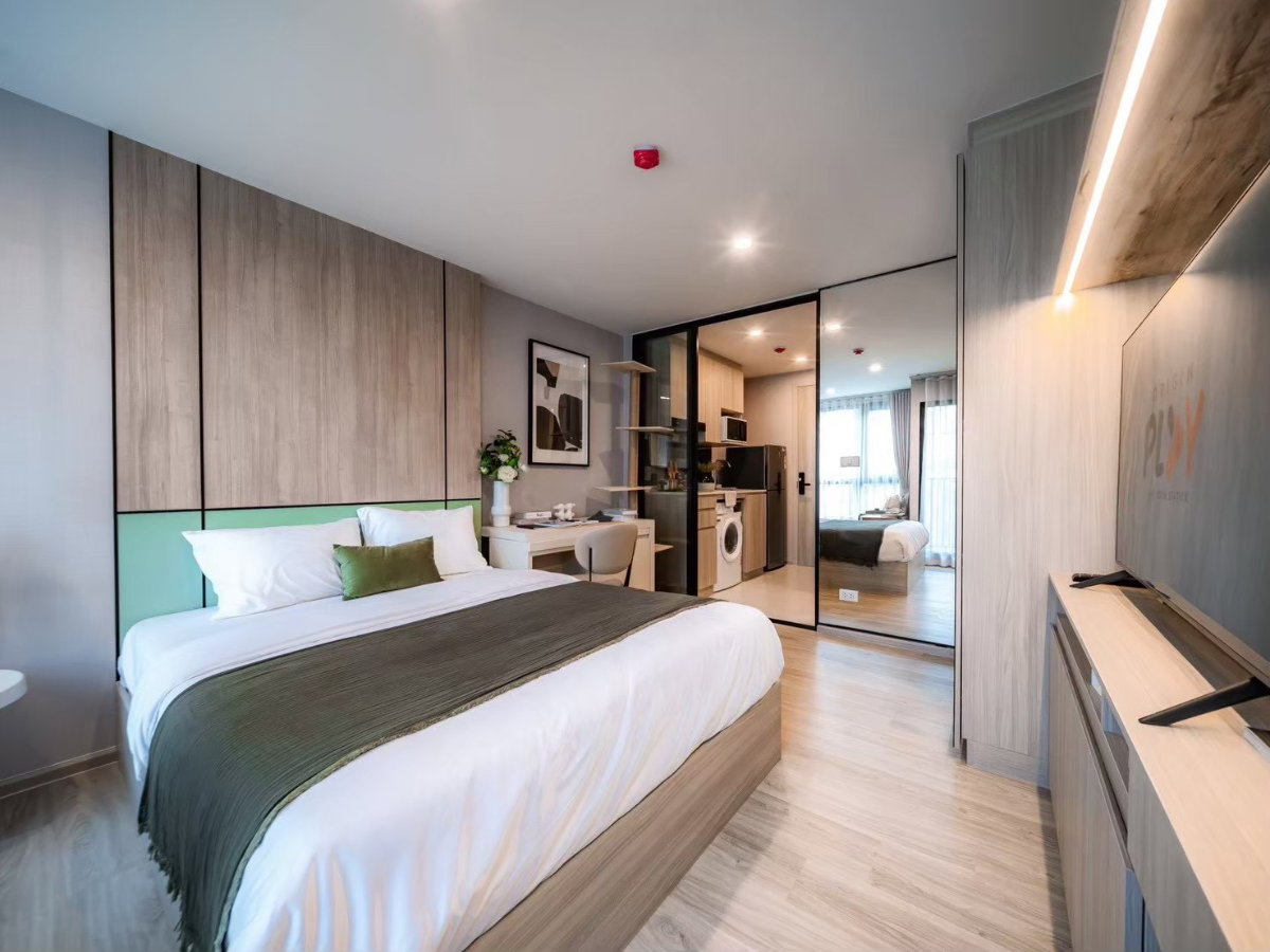 picture 1-bedroom condo for rent, Origin Play Sri Udom, near BTS (pets allowed). Line: namkang27 - 3/12