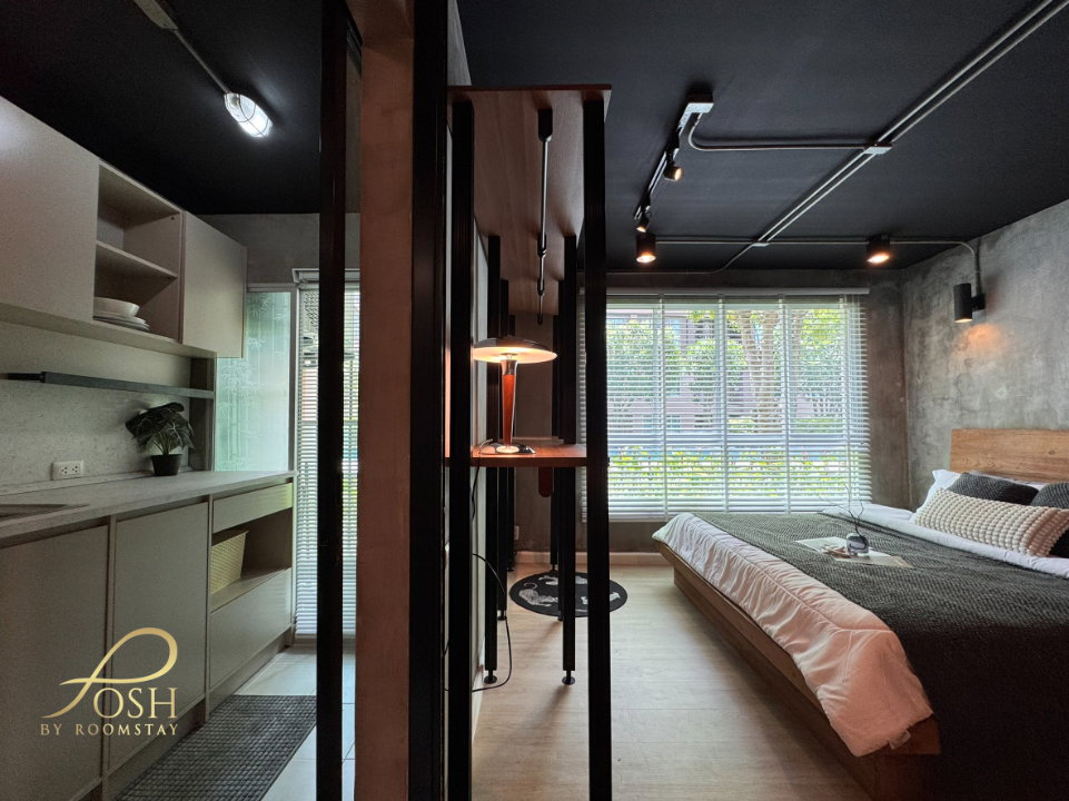 รูป ยินดีรับเอเจ้น dCondo Creek ดีคอนโดครีก กะทู้ รีโนเวทใหม่ในสไตล์ Industrial x mid century modern วิวสระว่ายน้ำ - รูปที่ 21/28