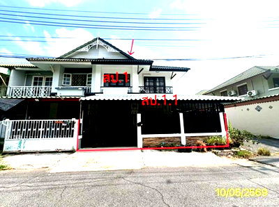 ทาวน์เฮ้าส์ 25.4 ตร.วา บ้านพฤกษา 14 เอ บางบัวทอง นนทบุรี 2.3M