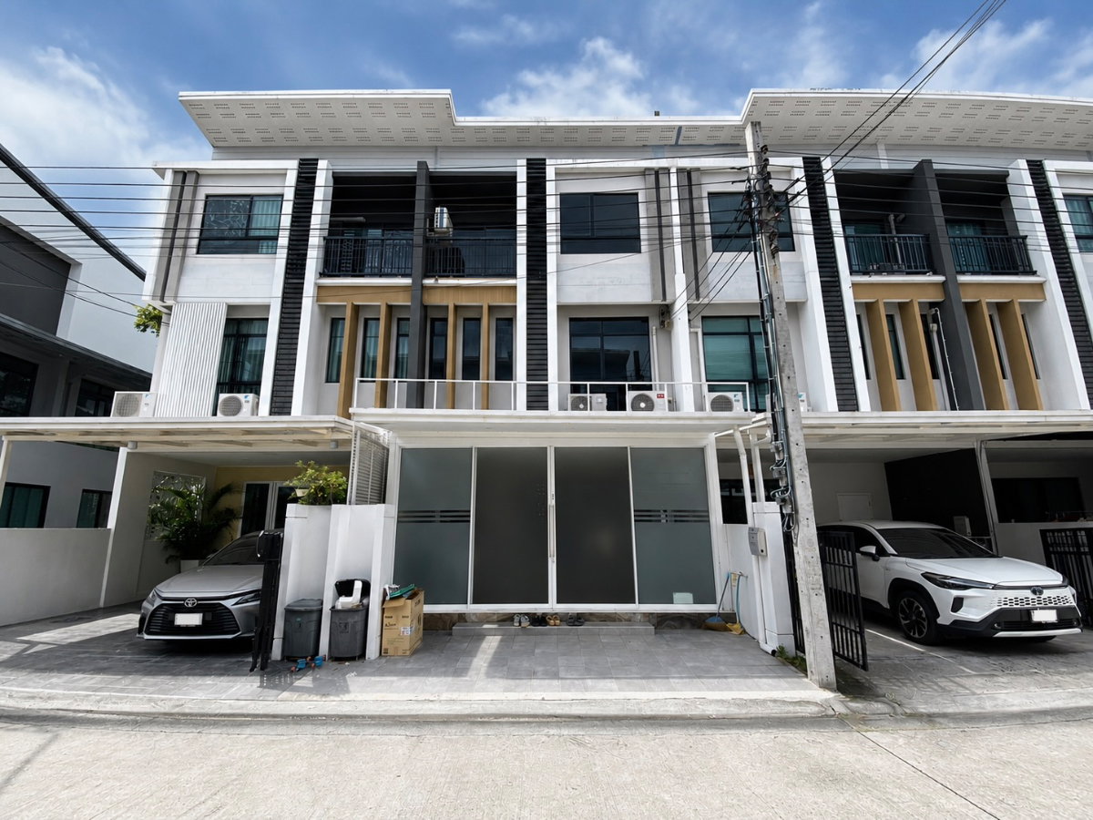 รูป ให้เช่าทาวน์โฮม 3 ชั้น Patio Ramintra–Watcharapol บ้านใหม่ พร้อมอยู่ รองรับทั้งอยู่อาศัย โฮมออฟฟิศ และสำนักงาน ทำเลติดส่วนกลางของโครงการ - รูปที่ 26/26