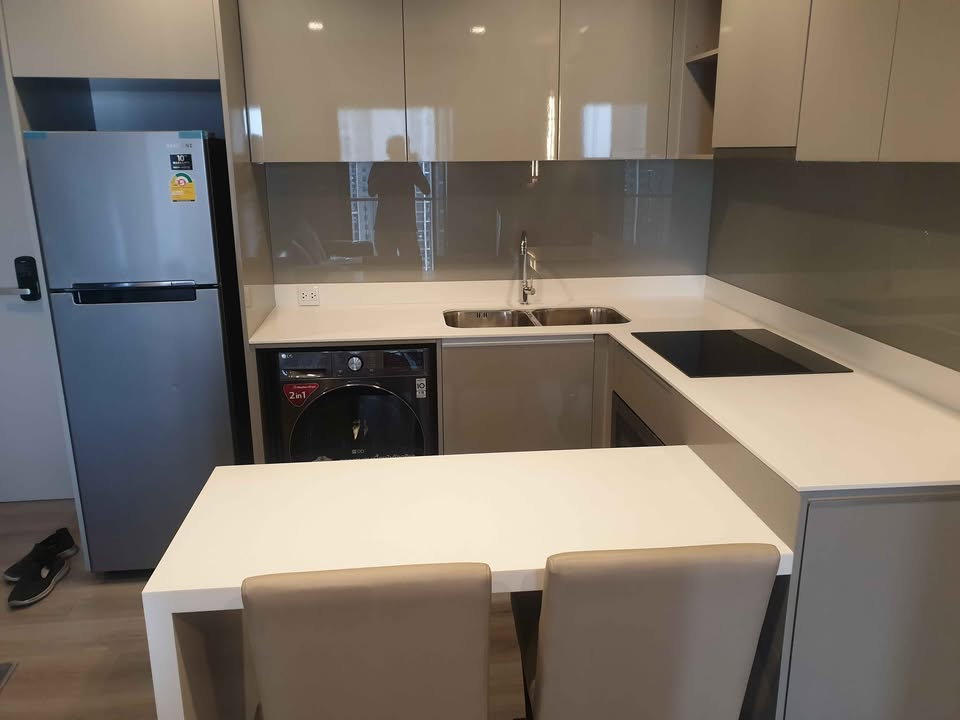 picture Condo for rent at The Politan Rive, size 52 sq.m., on the 21st floor - 8/12