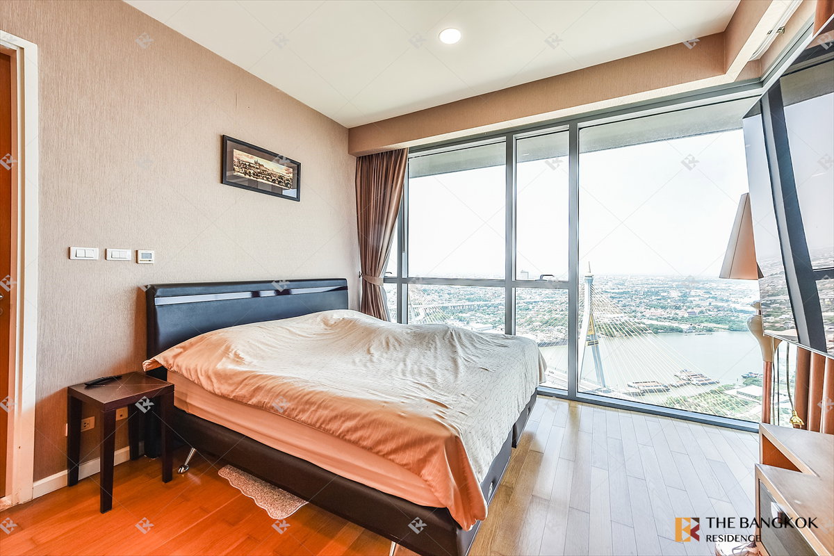 รูป 🌊 Iconic Riverfront Living at The Pano - Panoramic Chao Phraya Views near Bts Chong Nonsi - รูปที่ 7/18