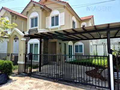 บ้านเดี่ยว นิคมบางปู(เหนือ) : 📌 ขายบ้านแฝด โครงการ เมลิโซ่ พาร์ค ศรีนครินทร์-หนามแดง 2 ชั้น 4 ห้องนอน 3 ห้องน้ำ