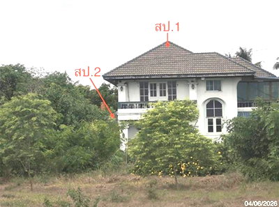 บ้านเดี่ยว สุพรรณบุรี : บ้านเดี่ยว 1600 ตร.วา สองพี่น้อง สุพรรณบุรี 6.1M
