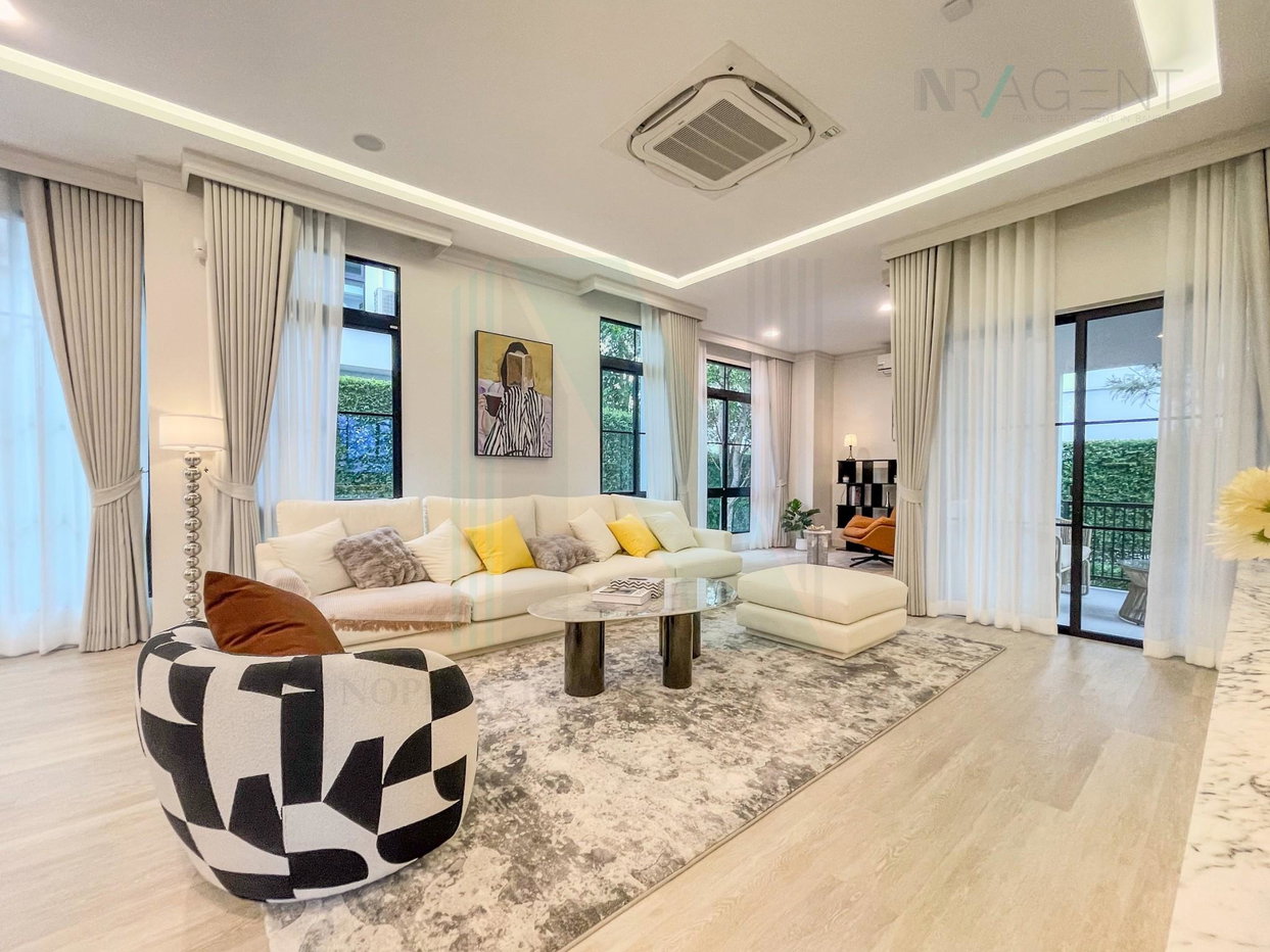 รูป 📌 ให้เช่าบ้านเดี่ยว 2 ชั้น นันทวัน พระราม9-กรุงเทพกรีฑาตัดใหม่ 4 ห้องนอน 6 ห้องน้ำ - รูปที่ 2/8