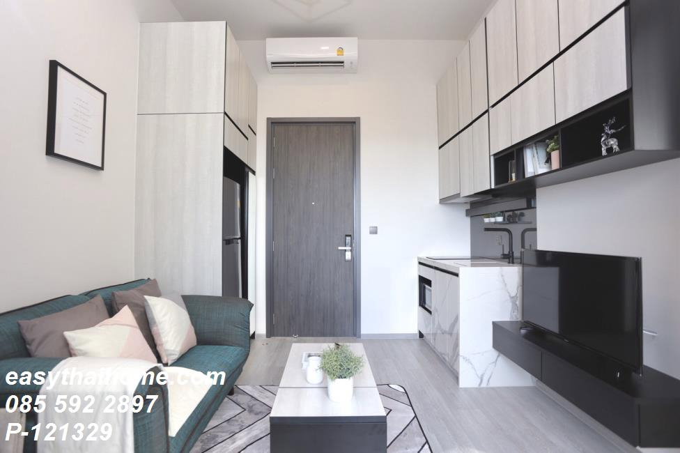รูป P-121329 🏙️ ชั้นสูงสะใจ ชั้น 29 วิวเมืองเต็มตา! The Line สุขุมวิท 101 ห้องสวยพร้อมเข้าอยู่ เพียง 18,000/เดือน Line ID: @easythaihome 085-592-2897 - รูปที่ 7/10
