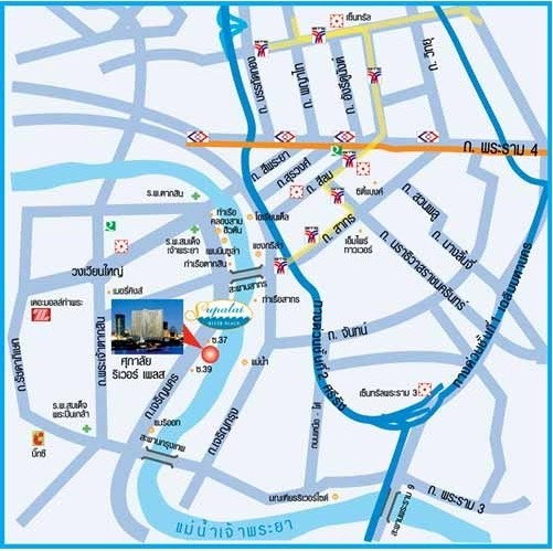 รูป ให้เช่าSupalai River Placeเจริญนคร - Studio 35ตรม. ชั้น34 - Line:@hac55 - รูปที่ 5/11