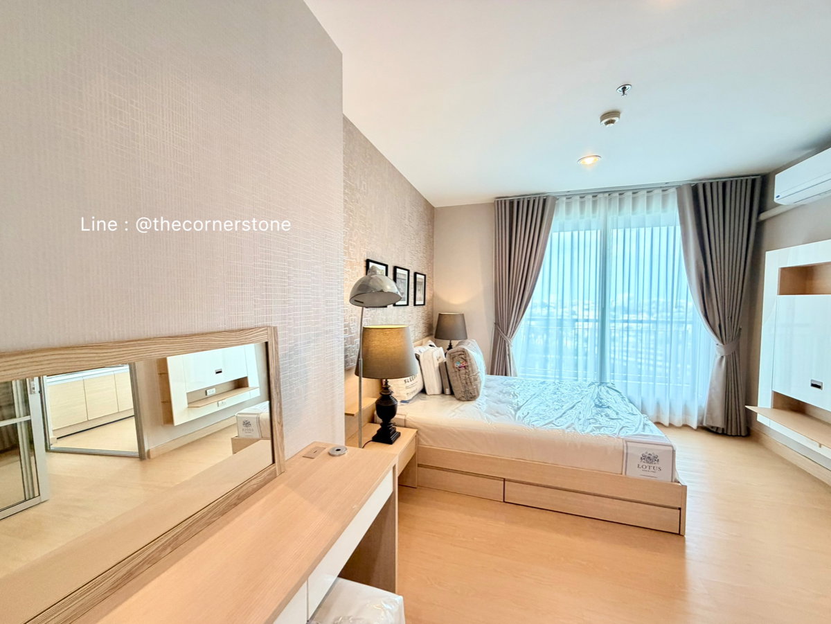 picture Ready to move in "𝐑𝐡𝐲𝐭𝐡𝐦 𝐑𝐚𝐭𝐜𝐡𝐚𝐝𝐚“  1 Bed  Size 46 Sq.m. Near MRT-Ratchadapisek - 7/20