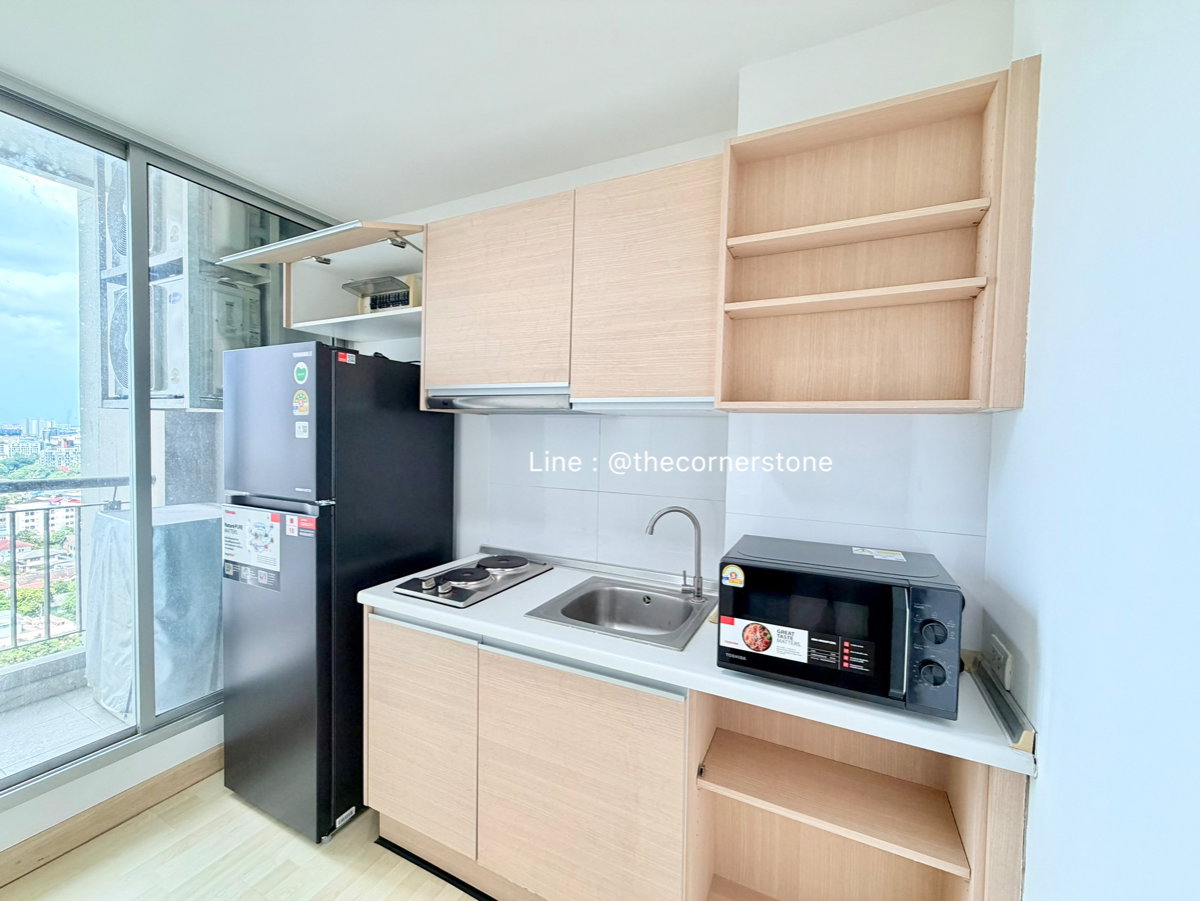 picture For Rent❗️"𝐑𝐡𝐲𝐭𝐡𝐦 𝐑𝐚𝐭𝐜𝐡𝐚𝐝𝐚" 1 Bedroom 1 Bathroom Size 36 Sq.m. Near : MRT-Ratchadapisek - 12/15
