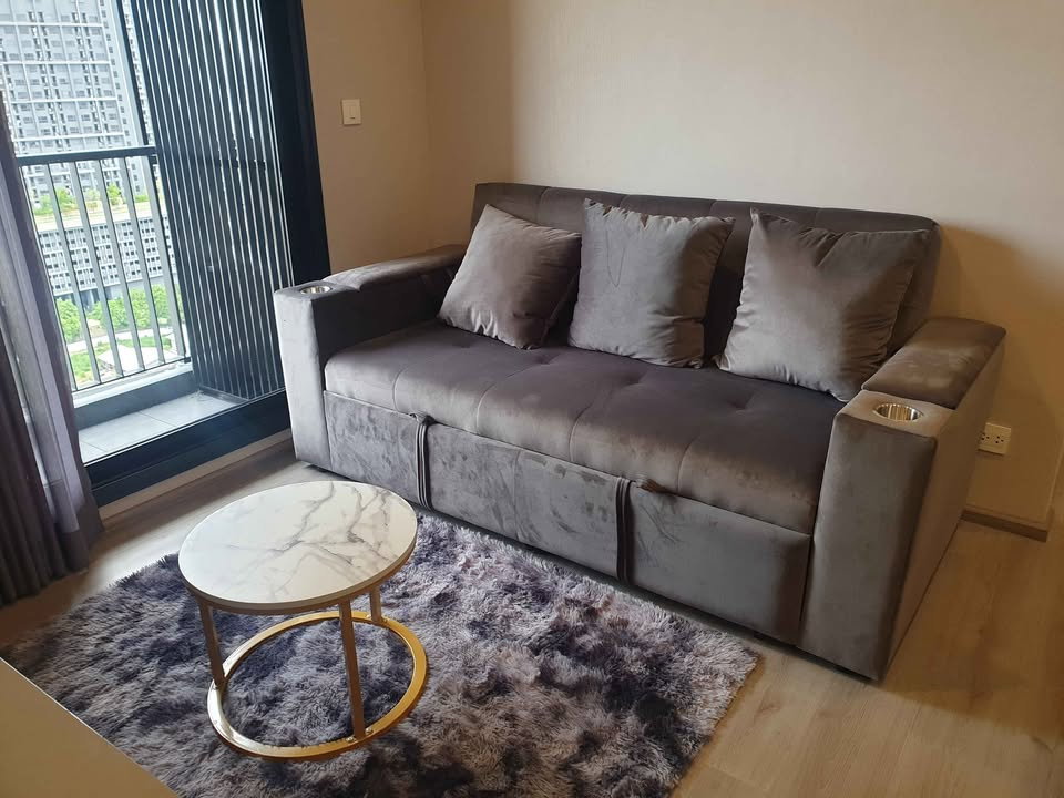 picture Condo for rent at The Politan Rive, size 52 sq.m., on the 21st floor - 3/12