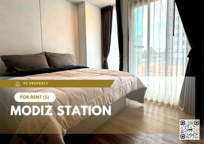 คอนโดให้เช่า : ให้เช่า ✨ Modiz Station ✨ เฟอร์นิเจอร์ และ เครื่องใช้ไฟฟ้าครบ ใกล้ BTS พหลโยธิน 59