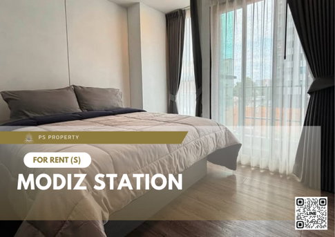 ให้เช่า ✨ Modiz Station ✨ เฟอร์นิเจอร์ และ เครื่องใช้ไฟฟ้าครบ ใกล้ BTS พหลโยธิน 59