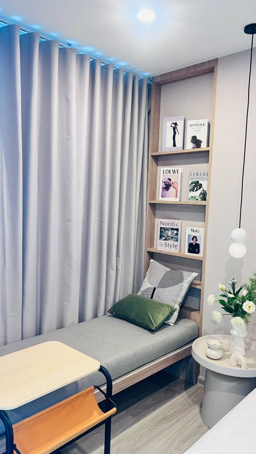 picture 1-bedroom condo for rent, Origin Play Sri Udom, near BTS (pets allowed). Line: namkang27 - 9/12