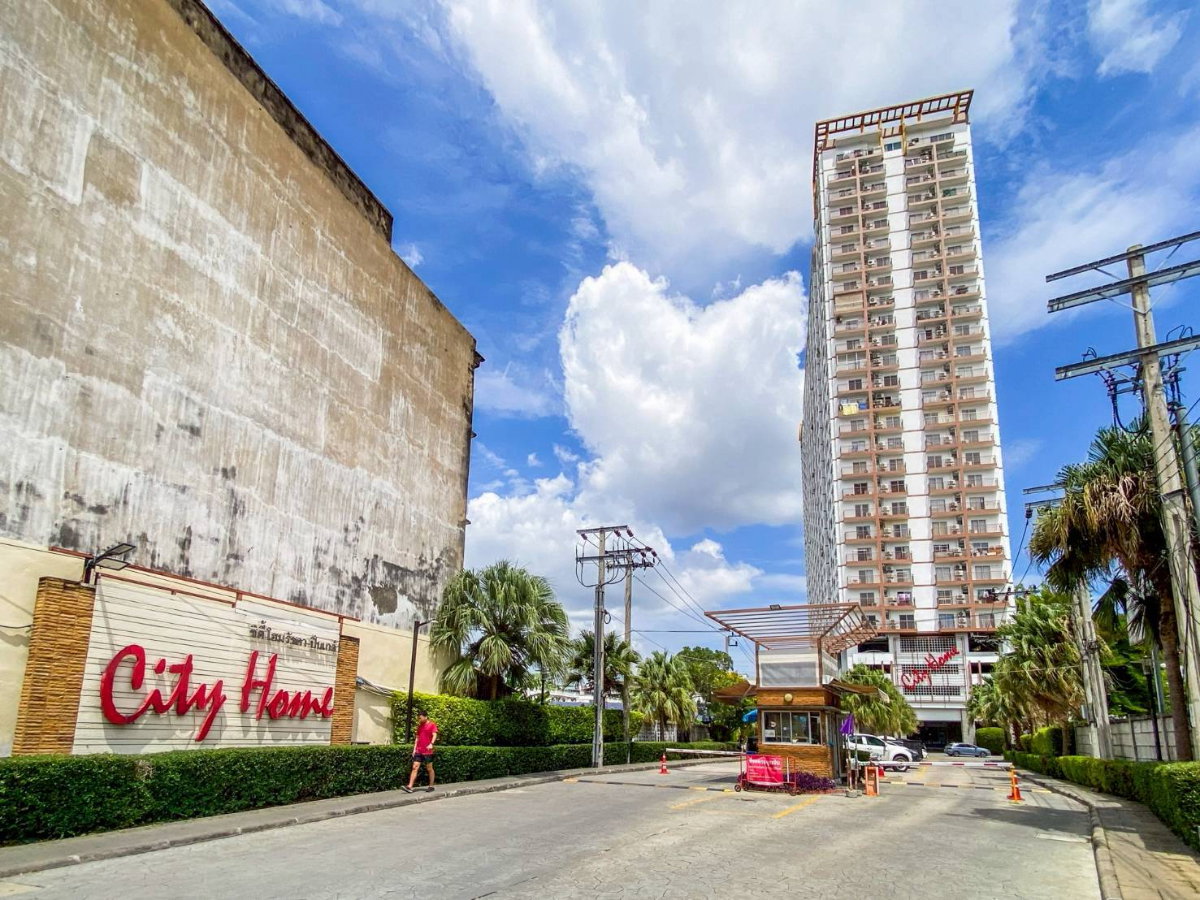 รูป ขายคอนโด ติดถนนใหญ่ จรัลสนิมวงศ์ ห้องใหญ่ 42 ตร.ม. พร้อมเฟอร์ — ซิตี้โฮม รัชดา-ปิ่นเกล้า 1 ใกล้ MRT บางอ้อ เพียง 2.25 ล้านบาท! - รูปที่ 20/20