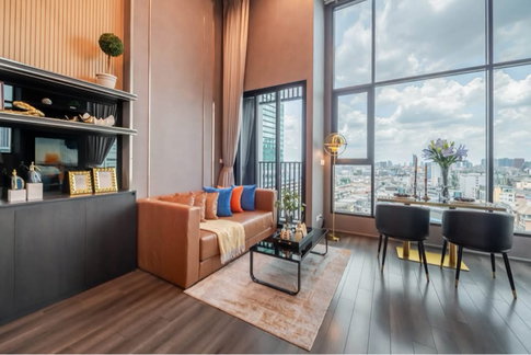 🏡 For Sale | KnightsBridge Space Rama 9 | Duplex Loft • Corner Unit • 350m to MRT Rama 9