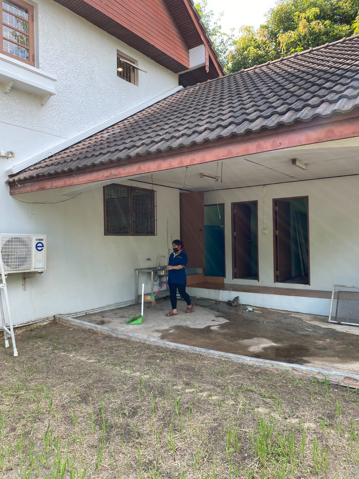 รูป หมู่บ้านชวนชื่น ปาร์ควิลล์ ซอย 9/7 เลขที่ 247/93 บ้านเดี่ยวหัวมุน 171 ตรว.  ขนาด 4 ห้องนอน 4 ห้องน้ำ  ที่จอดรถ 3-4 คัน  - รูปที่ 4/19