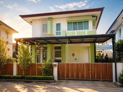 📌 ขายบ้านแฝด โครงการ บ้านพร้อมพัฒน์ พระราม 9 - วงแหวน 2 ชั้น 3 ห้องนอน 2 ห้องน้ำ