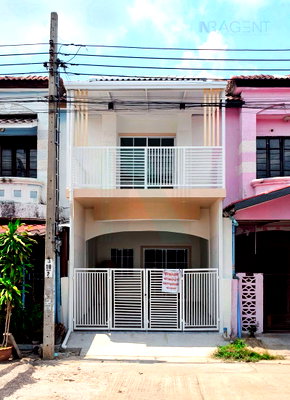 Townhouses for sale Sai Noi Nonthaburi : 📌 For Sell Town house BAAN NUNTICHA 4 2-story 3 bedroom 2 bathroom