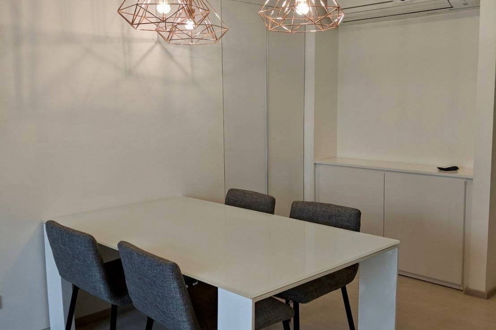 picture For Rent !! Rhythm Sukhumvit 42, 2 bedroom, 2 bathroom, city view, Closed kitchen !! Code C20240201399 furnished, Modern style, ready to move in📣📣 - 5/5