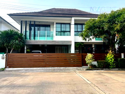 บ้านเดี่ยวให้เช่า : 📌 ให้เช่าบ้านเดี่ยว 2 ชั้น บลูลากูน 2 บางนา - วงแหวน 4 ห้องนอน 5 ห้องน้ำ