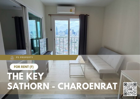รูปภาพ ให้เช่า 🔥 The Key Sathorn - Charoenrat 🔥 เฟอร์นิเจอร์ และ เครื่องใช้ไฟฟ้าครบ ใกล้ BTS สุรศักดิ์
