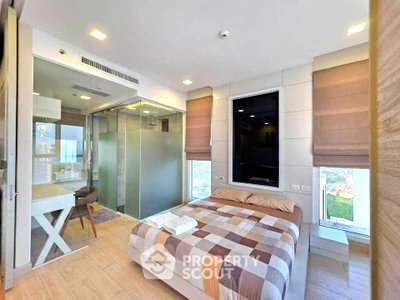 คอนโดให้เช่า : คอนโด 1 ห้องนอน 40 ตร.ม. ที่ Cetus Beachfront ใกล้หาดจอมเทียน (ID 3144355)