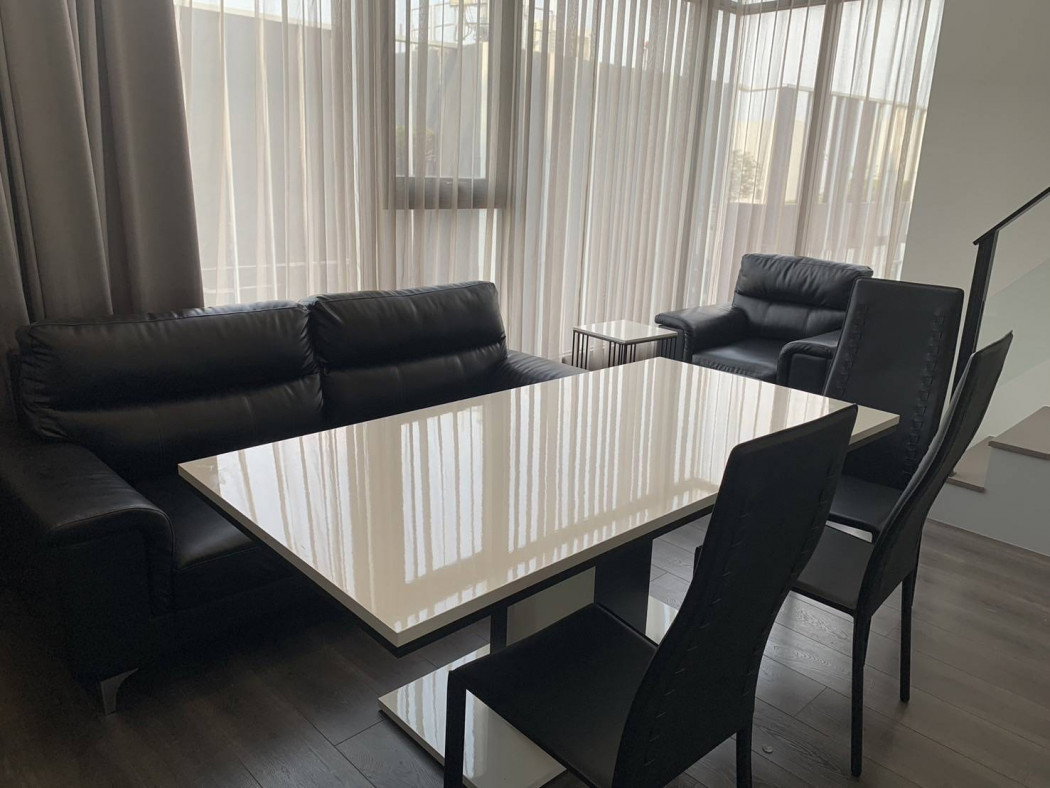 picture Condo for rent, Knightsbridge Space Ratchayothin, near BTS Phahonyothin 24, duplex, 2 floors, 80 sq m, 31st floor. - 3/9