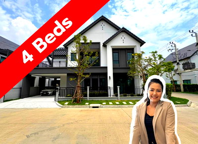 เช่าบ้านเดี่ยว นิคมบางปู(เหนือ) : 🏙️ ให้เช่าบ้าน Centro Bangna - บ้านสวยพร้อมอยู่ พื้นที่กว้าง โลเคชันดีที่สุดในโซนบางนา ฟังก์ชันครบ ดีไซน์ทันสมัย