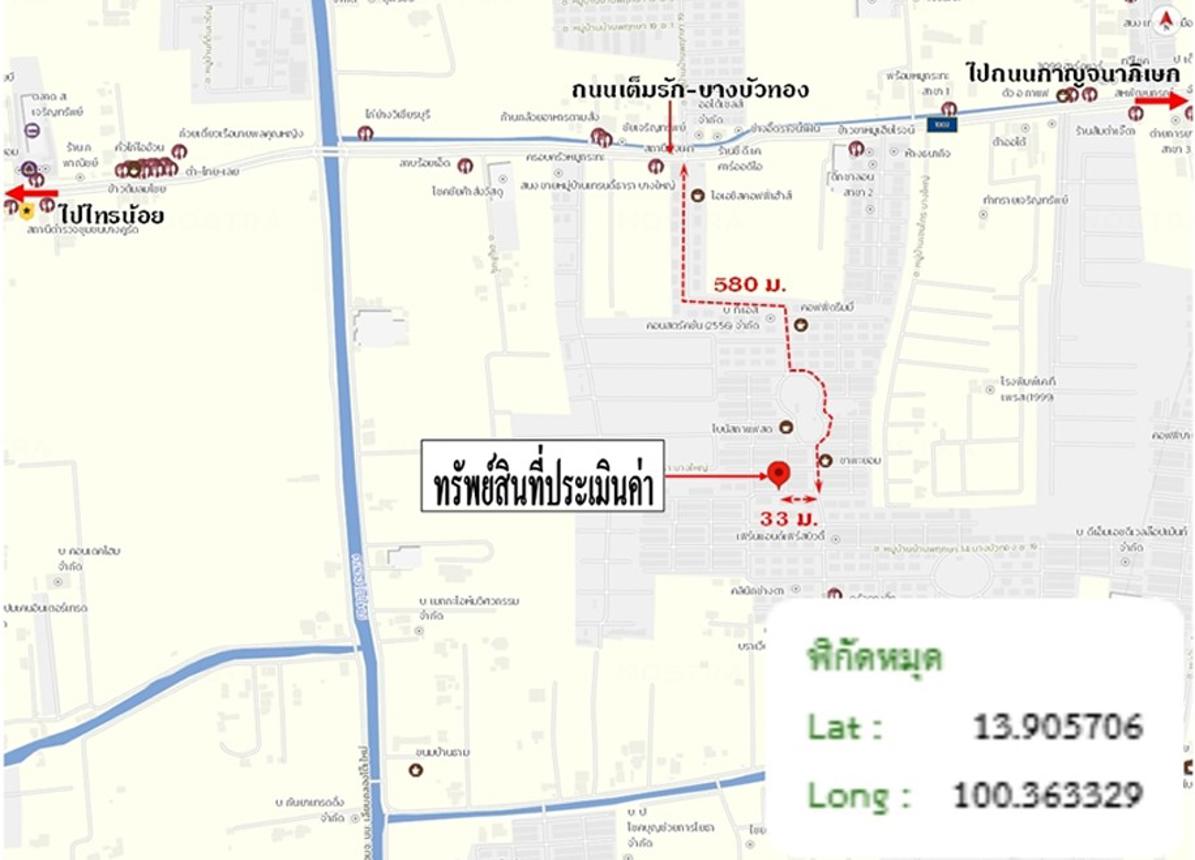 picture TOWN HOUSE 25.4 Sq.w. Bang Bua Thong Nonthaburi for 2.3M - 13/14