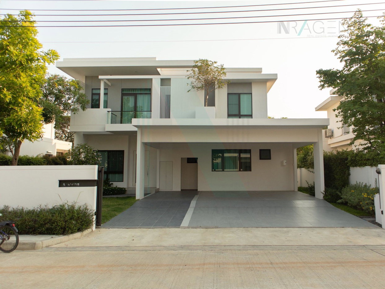 รูป 📌 ให้เช่าบ้านเดี่ยว 2 ชั้น บ้านมัณฑนา บางนา กม. 15 4 ห้องนอน 5 ห้องน้ำ - รูปที่ 1/8