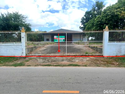 บ้านเดี่ยว 382 ตร.วา เกษตรวิสัย ร้อยเอ็ด 5.7M