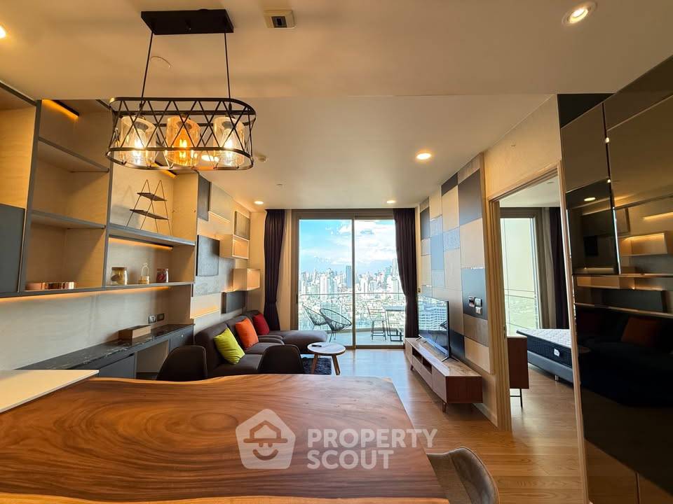 รูป คอนโด 1 ห้องนอน 65 ตร.ม. ชั้น 35 ที่ Magnolias Waterfront Residences ใกล้ BTS สะพานตากสิน (ID 3147451) - รูปที่ 3/28