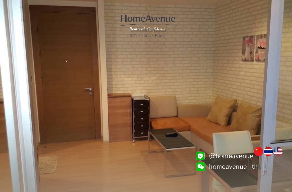 picture ✨ 1 Bedroom 🚇 Near MRT Huai Khwang💥📲 Line: @homeavenue ⭐HA-153 - 9/10