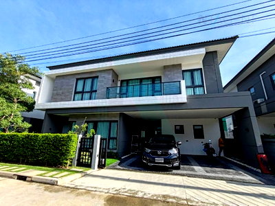 เช่าบ้านเดี่ยว นิคมบางปู(เหนือ) : 📌 ให้เช่าบ้านเดี่ยว 2 ชั้น เดอะ ซิตี้ บางนา 4 ห้องนอน 3 ห้องน้ำ