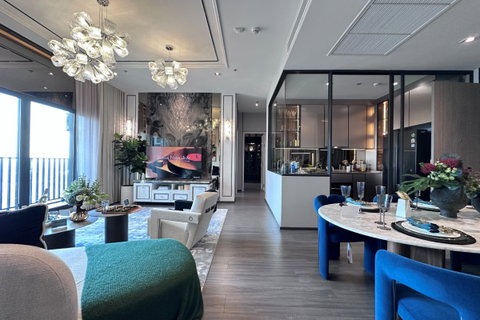 Ideo Sukhumvit Rama4 Penthouse, fully furnished, ready to move in. Project promotion Free at all costs